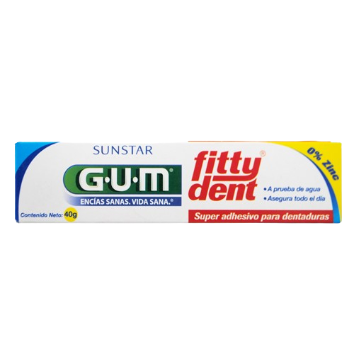 ADHESIVO FITTY DENT 40 GR. GUM