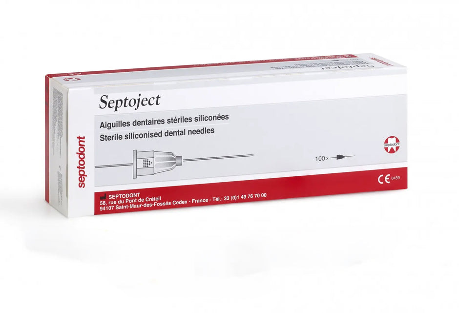 AGUJA DENTAL EX-CORTA 30G C/100 PZAS SEPTOJECT