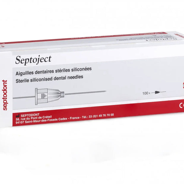 AGUJA DENTAL EX-CORTA 30G C/100 PZAS SEPTOJECT