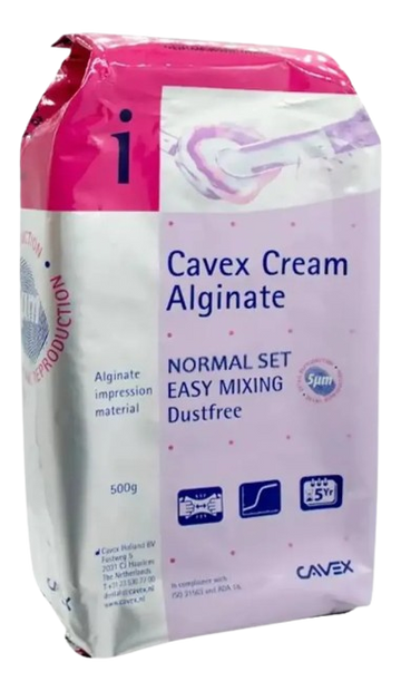Alginato Cream 500 g Normal Set Cavex