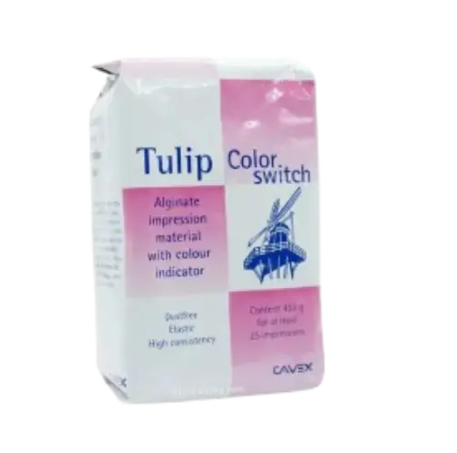 Alginato Dental Tulip Cavex para Impresiones Odontológicas