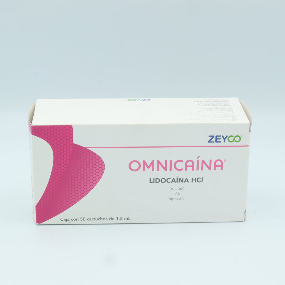 ANESTESICO OMNICAINA 2% C/50 PZAS ZEYCO