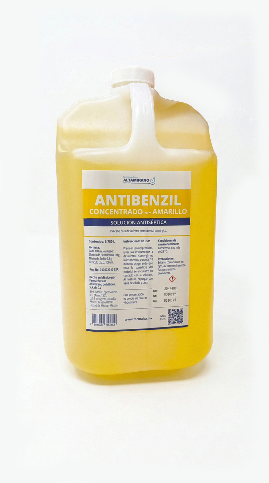 ANTIBENZIL AMARILLO 3,75L