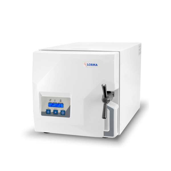 AUTOCLAVE DIGITAL DE 12 L. MOD. AV07 SEMI-AUTOMATICO LORMA