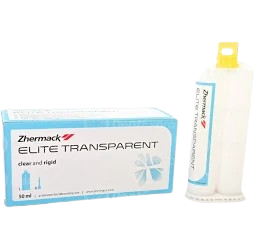 Zhermack Cartucho Elite Transparente | Material de impresión dental profesional