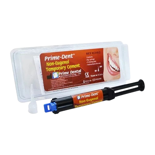 Cemento Temporal Prime-Dent para Restauraciones Dentales Provisionales