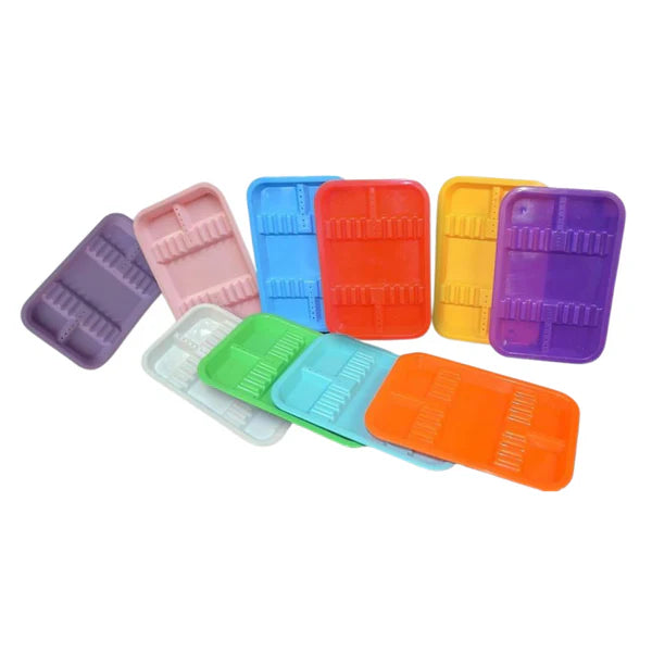 CHAROLA DE PLASTICO C/DIVISION CH VOR