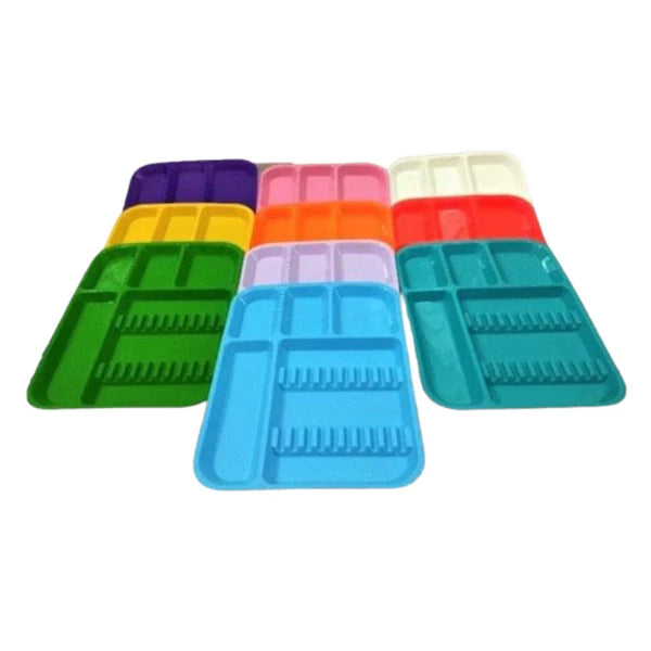 CHAROLA DE PLASTICO C/DIVISION G VOR