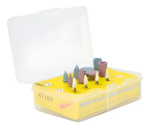 KIT DE PULIDO 4110V ARKAN-CONOS P/RESINA ORTHO PREMIUM