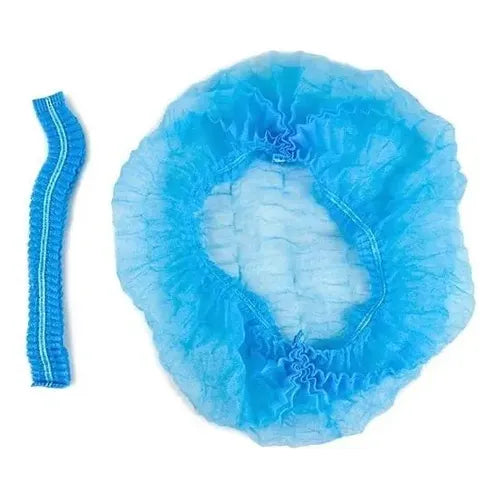 GORRO PLISADO AZUL REPELENTE C/100 PZAS REYSA