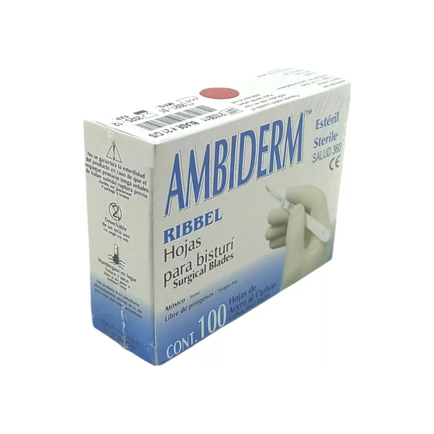 HOJA DE BISTURI #23 C/100 PZAS AMBIDERM