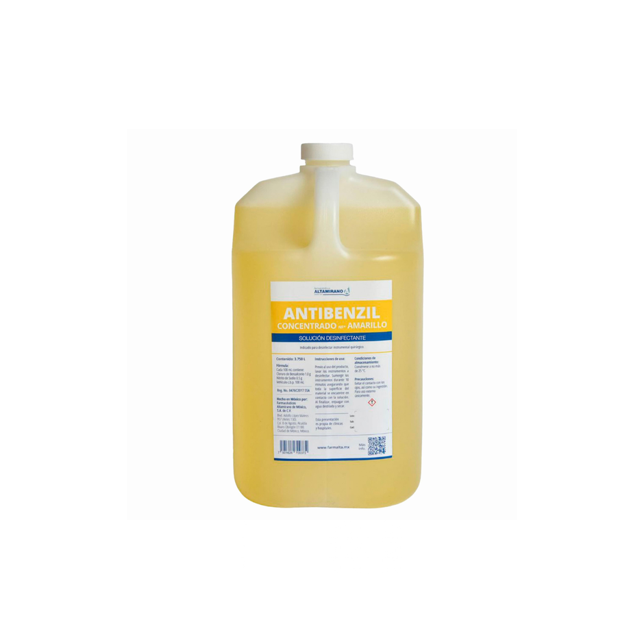 ANTIBENZIL 3.75L. AMARILLO ALTAMIRANO