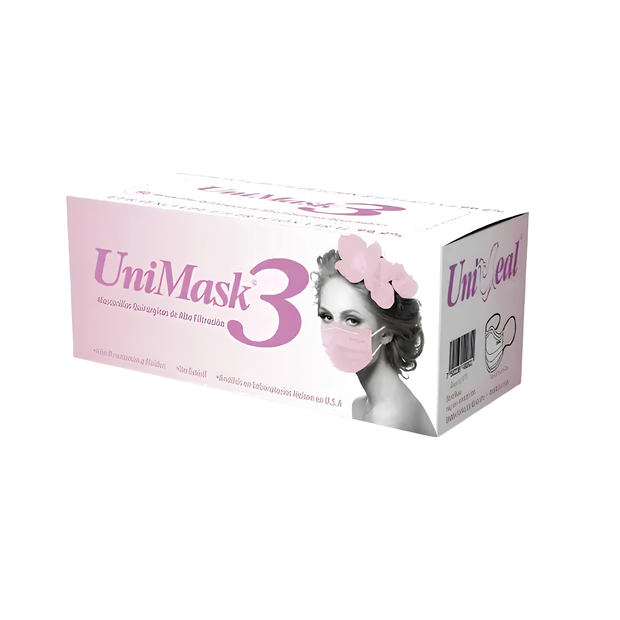 CUBREBOCA UNIMASK ROSA C/50 PZAS