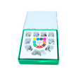 KIT DE GRAPAS FIESTA S/ALETA C/9 PZAS HYGENIC