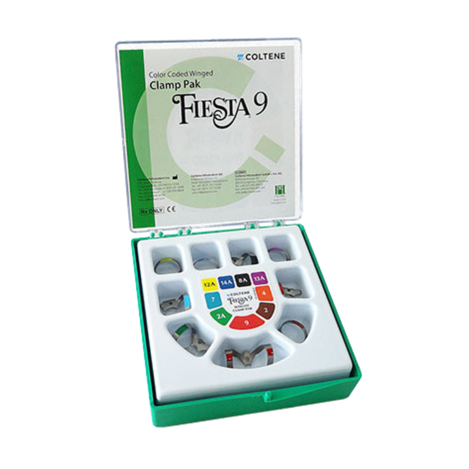 KIT DE GRAPAS FIESTA C/ALETA C/9 PZAS HYGENIC
