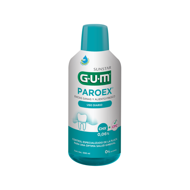 ENJUAGUE PAROEX BUCAL 0.06 CHX 300ML GUM