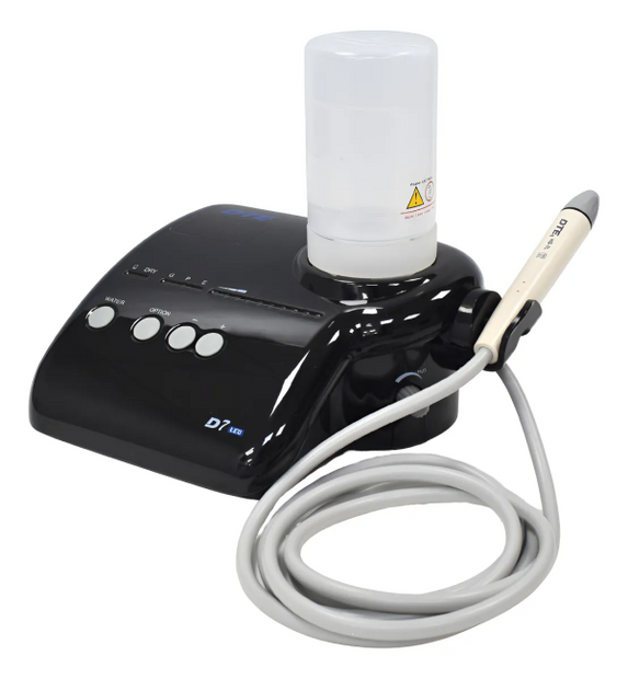 ULTRASONIC PIEZO SCALER D7 C/LED NEGRO DTE