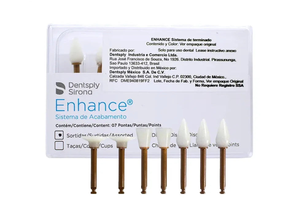 KIT DE HULE ENHANCE COPA P/TERMINADO DENTSPLY