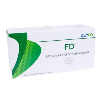 ANESTESICO LIDOCAINA FD C/50 PZAS ZEYCO