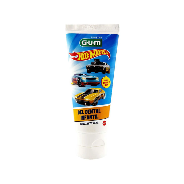 GEL DENTAL INFANTIL HOT WHEELS 75 ML GUM