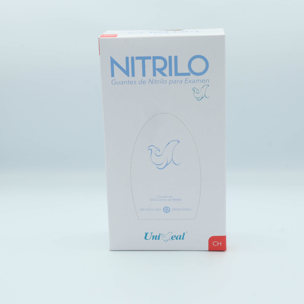 GUANTE NITRILO AZUL PURPURA CH C/100 PZAS UNISEAL
