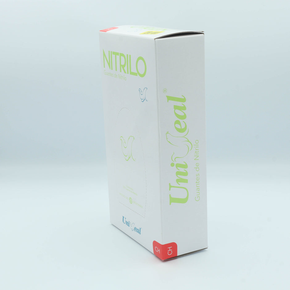 GUANTE NITRILO VERDE CH C/100 PZAS UNISEAL
