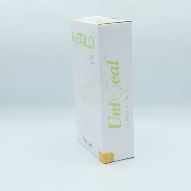 GUANTE NITRILO VERDE XCH C/100 PZAS UNISEAL