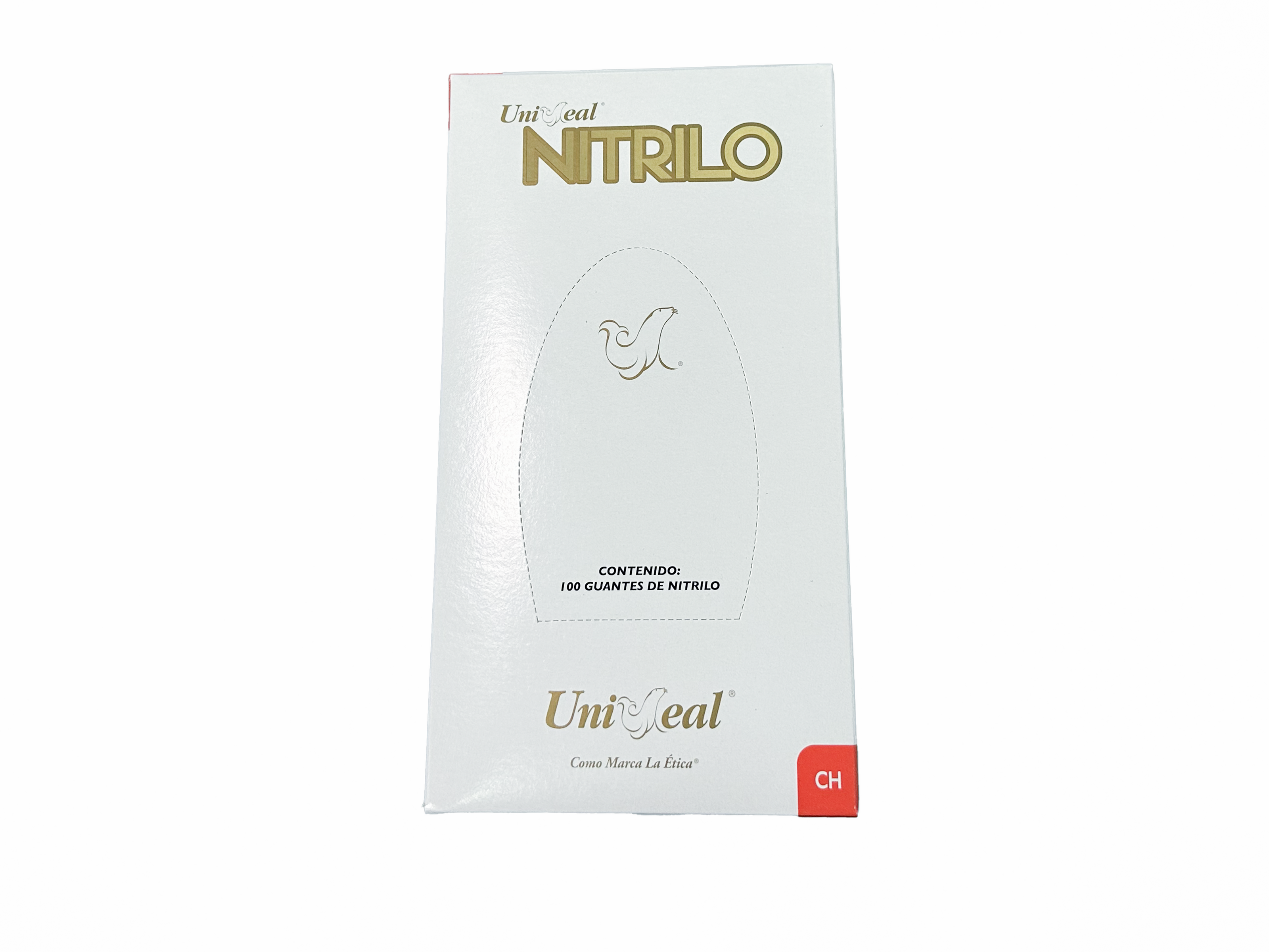 GUANTES DE NITRILO UNISEAL C/100 PZAS