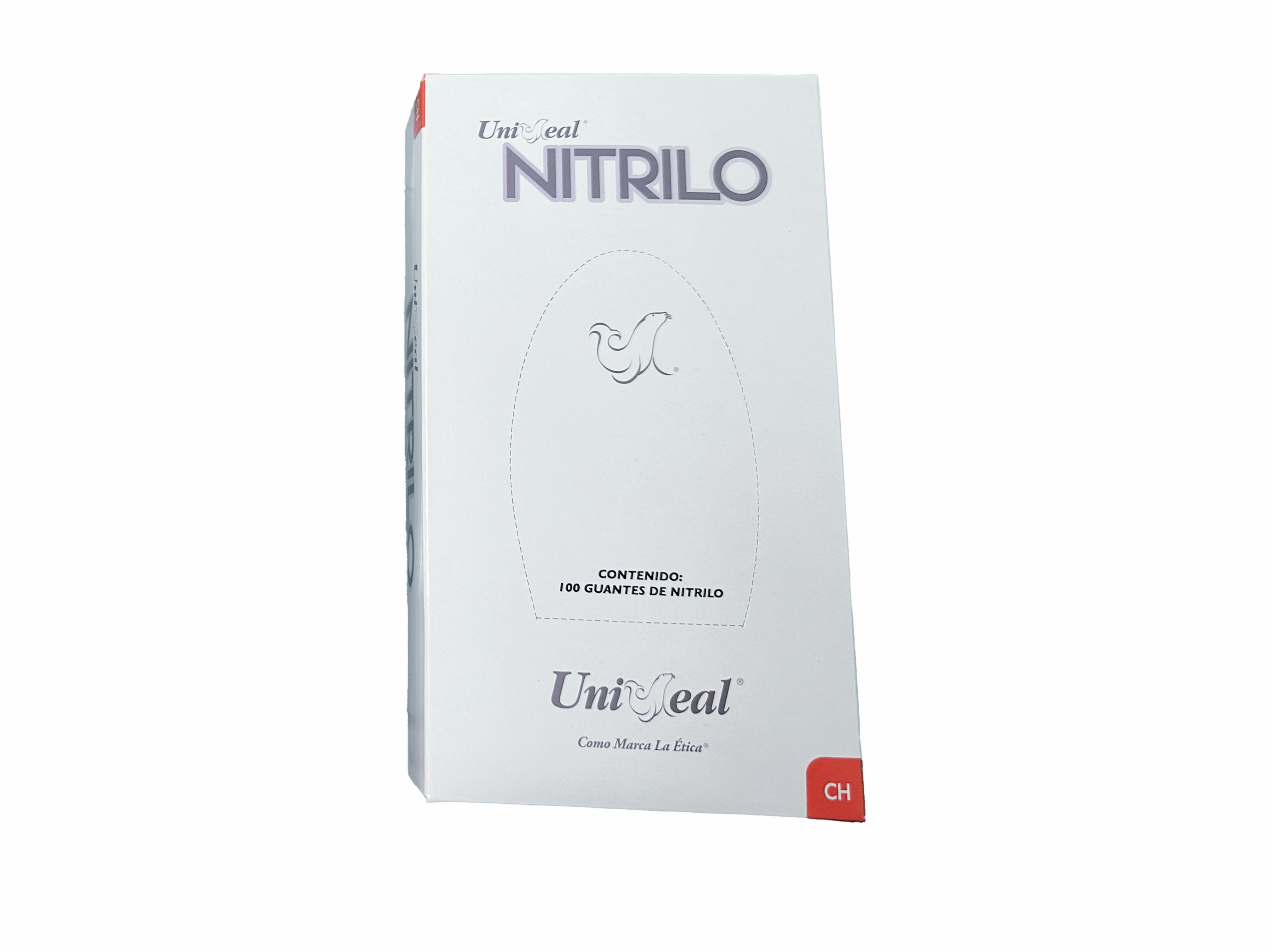 GUANTES DE NITRILO UNISEAL C/100 PZAS