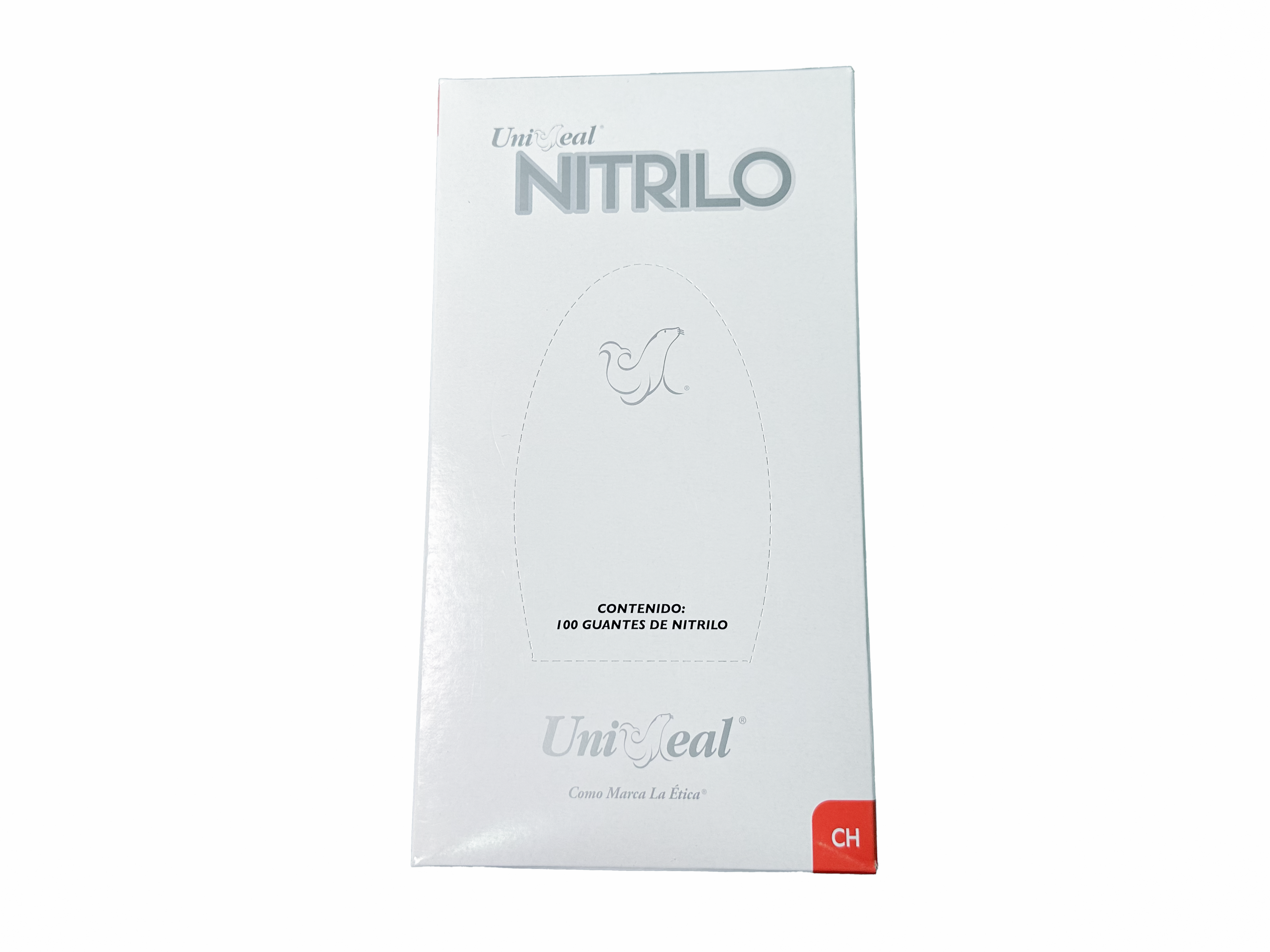 GUANTES DE NITRILO UNISEAL C/100 PZAS