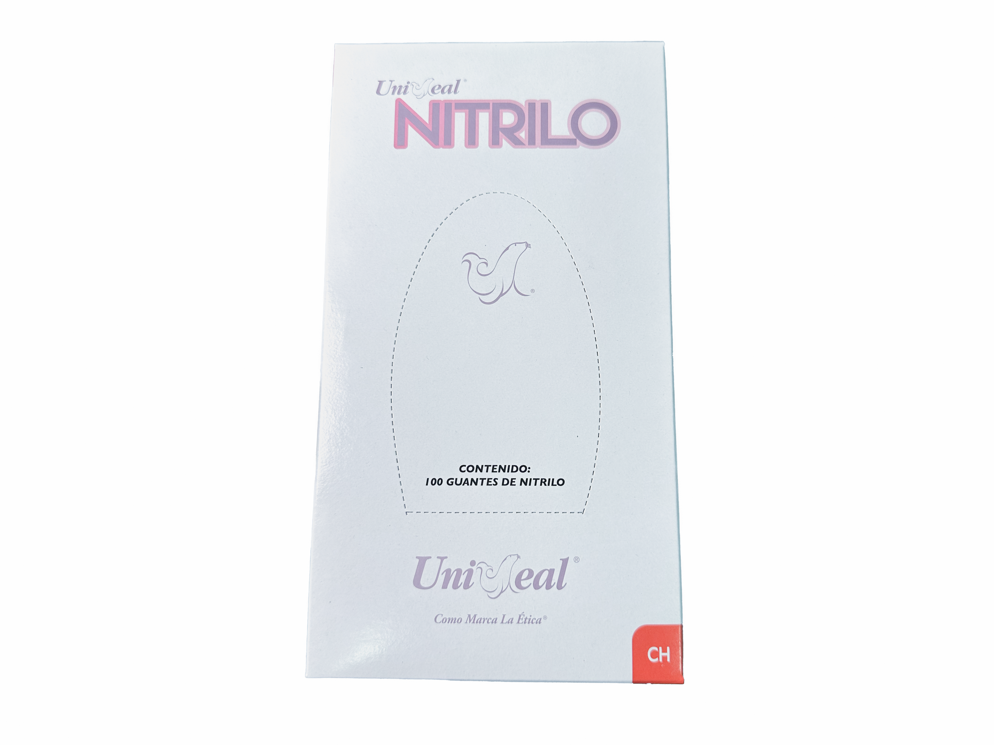 GUANTES DE NITRILO UNISEAL C/100 PZAS