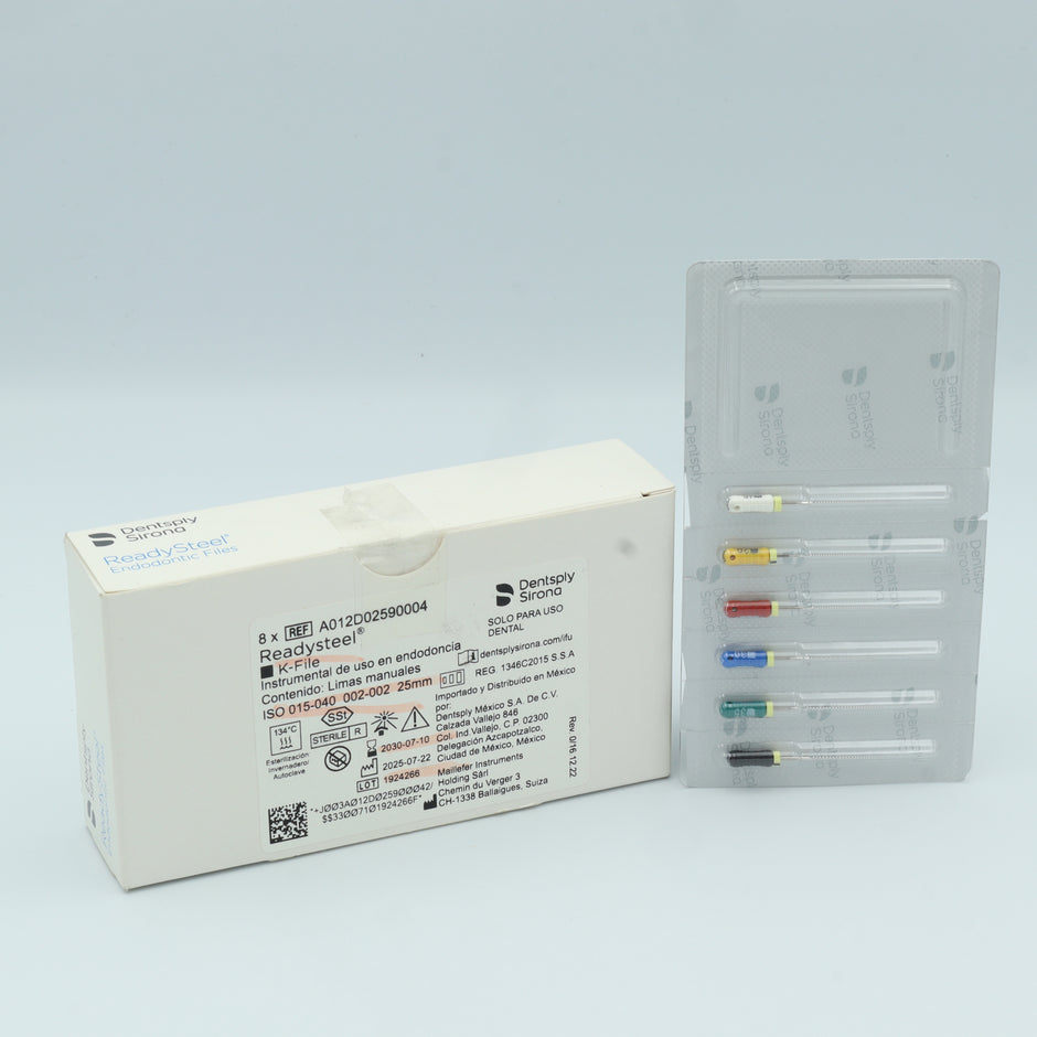 JGO. DE LIMAS K-FILE 1ERA SERIE 25MM DENTSPLY