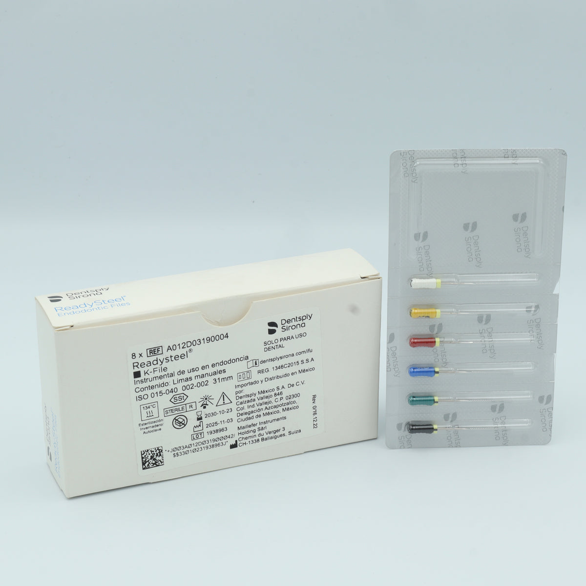 JGO. DE LIMAS K-FILE 1ERA SERIE 31MM DENTSPLY