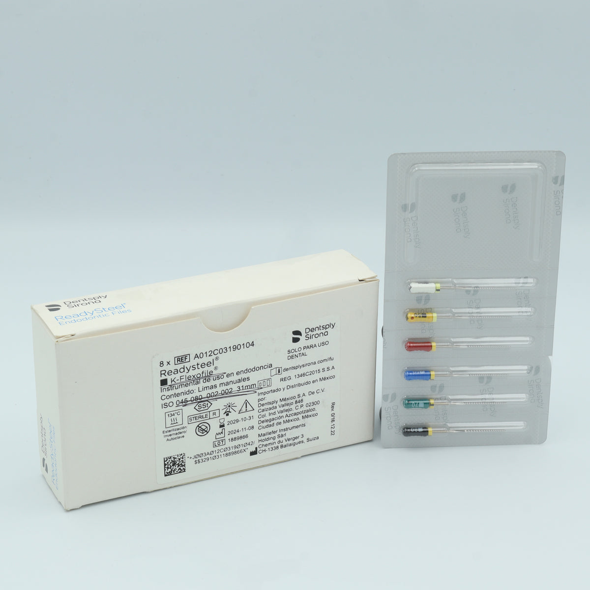 JGO. DE LIMAS K-FILE 2DA SERIE 31MM DENTSPLY
