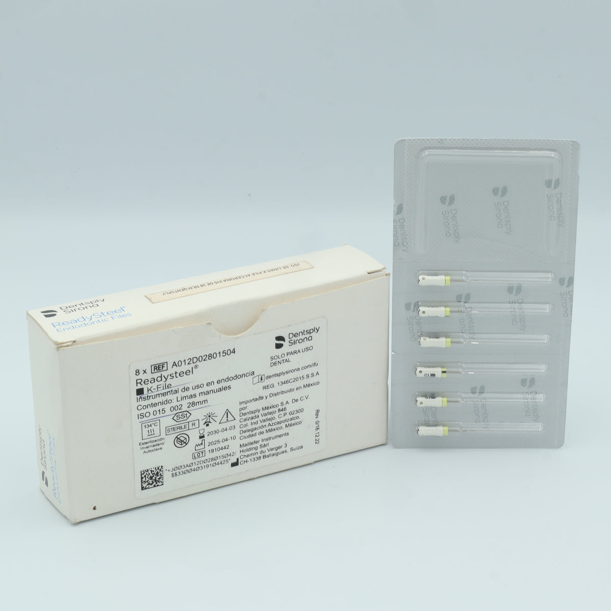 JGO. DE LIMAS K-FILE ACCESORIA #15 28MM DENTSPLY
