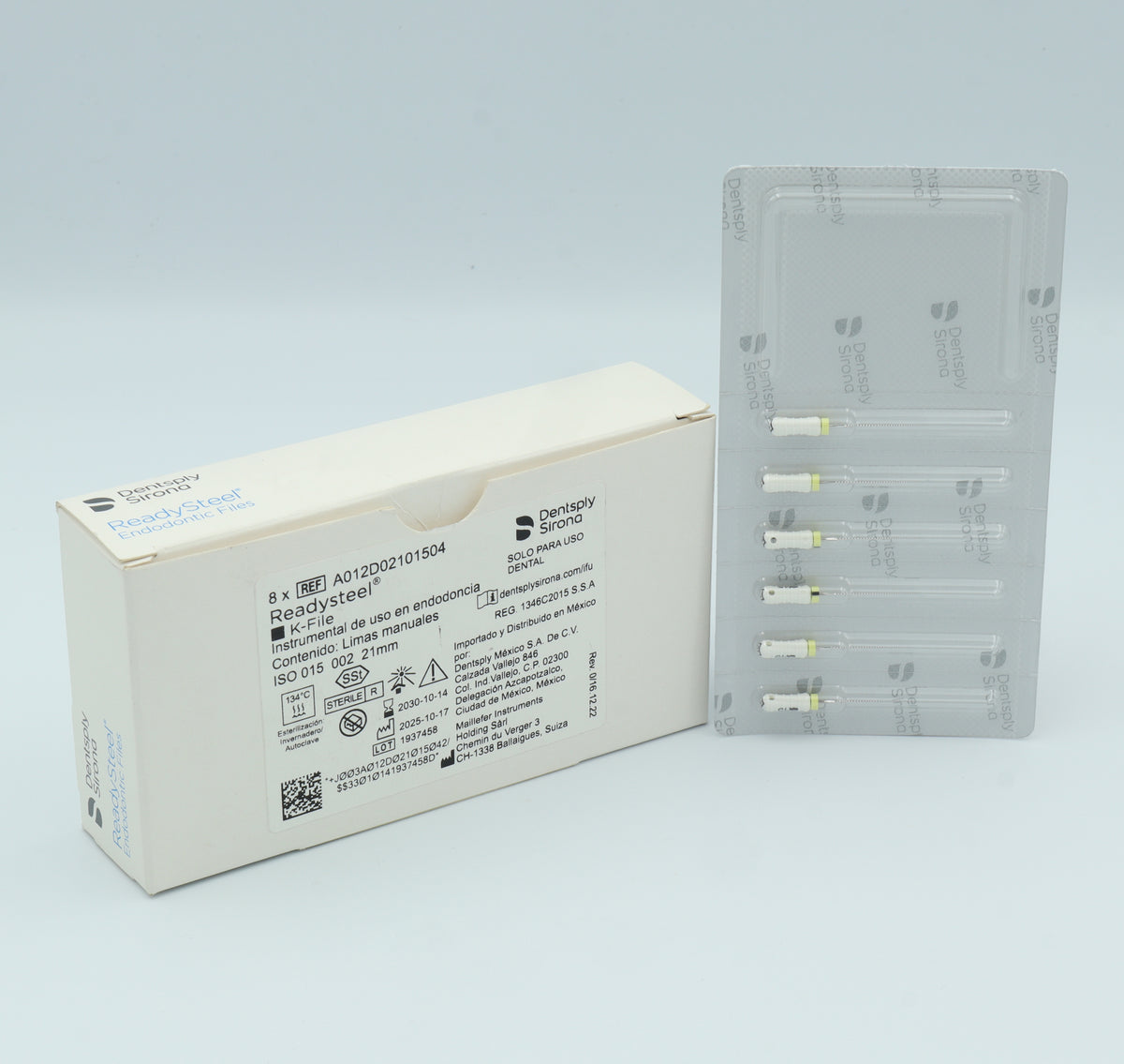 JGO. DE LIMAS K-FILE ACCESORIA #15 21MM DENTSPLY