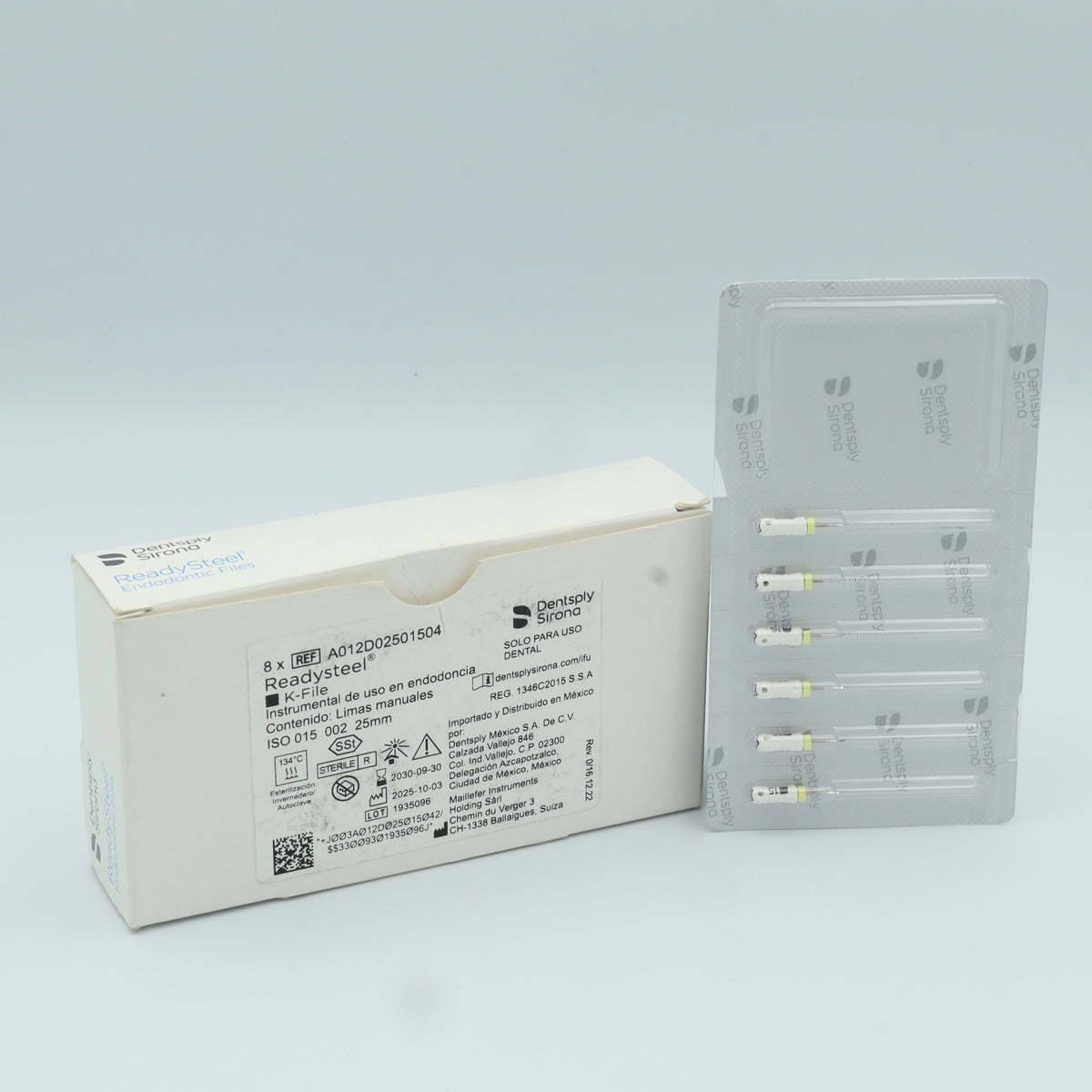 JGO. DE LIMAS K-FILE ACCESORIA #15 25MM DENTSPLY