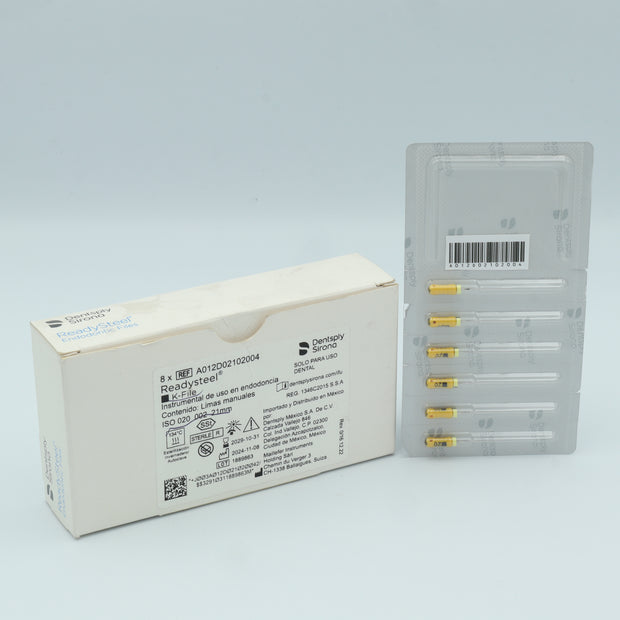 JGO. DE LIMAS K-FILE ACCESORIA #20 21MM DENTSPLY