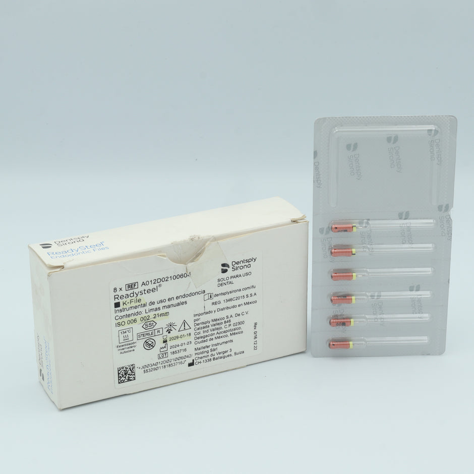 JGO. DE LIMAS K-FILE ACCESORIA #6 21MM DENTSPLY
