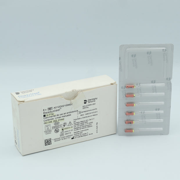 JGO. DE LIMAS K-FILE ACCESORIA #6 21MM DENTSPLY