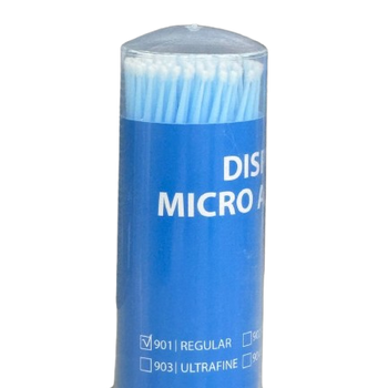 Microbrush Regular Desechable c/100 Pzas Foshan Hemao