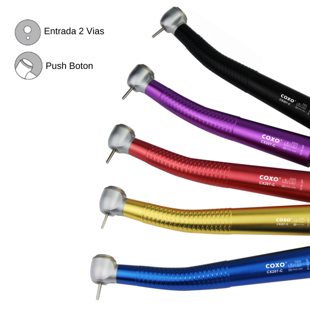 PIEZA DE ALTA VELOCIDAD COXO CX207 PUSH BOTON