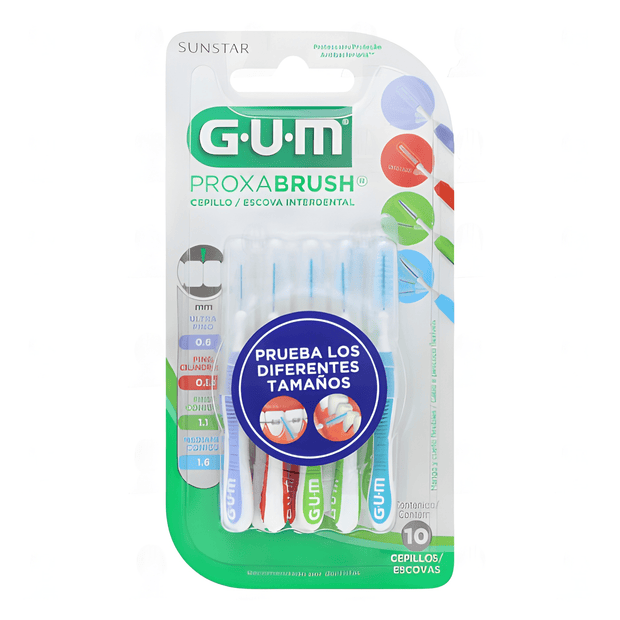 PROXABRUSH INTERDENTAL MIXTO 10 PZ GUM