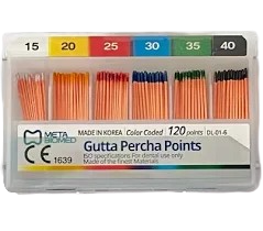 PUNTAS DE GUTAPERCHA 1ERA SERIE META BIOMED