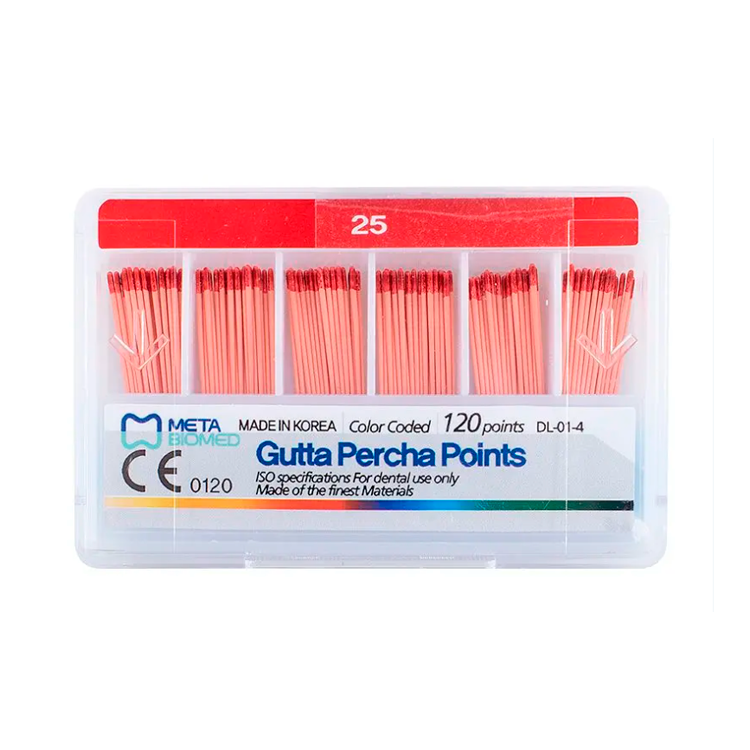 PUNTAS DE GUTAPERCHA ACCESORIA MF META BIOMED