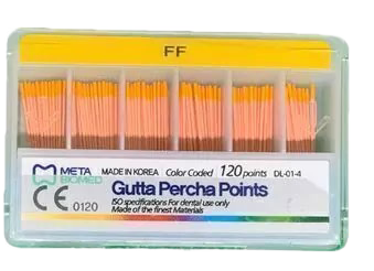 PUNTAS DE GUTAPERCHA ACCESORIA FF META BIOMED