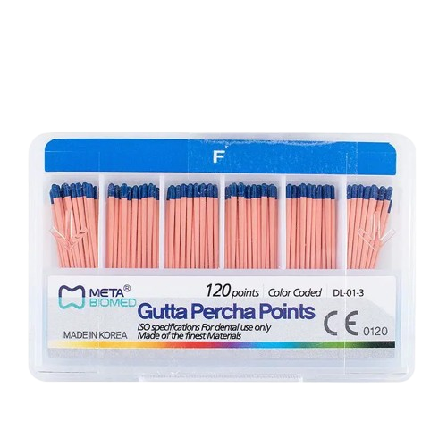 Puntas de Gutapercha Accesoria F Meta Biomed Endodoncia