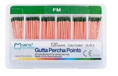 Puntas de Gutapercha FM Meta Biomed para Endodoncia