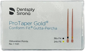 Puntas ProTaper Gold Conform Fit F4–F5 Dentsply
