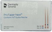 Puntas de Gutapercha ProTaper Next X2-X3 Dentsply para Endodoncia
